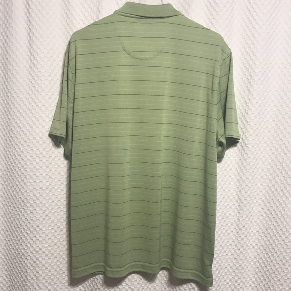 VAN HEUSEN STUDIO, Polo Light Green Stripe - Picture 4 of 4